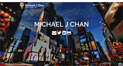 Desktop Screenshot of michaeljchan.com